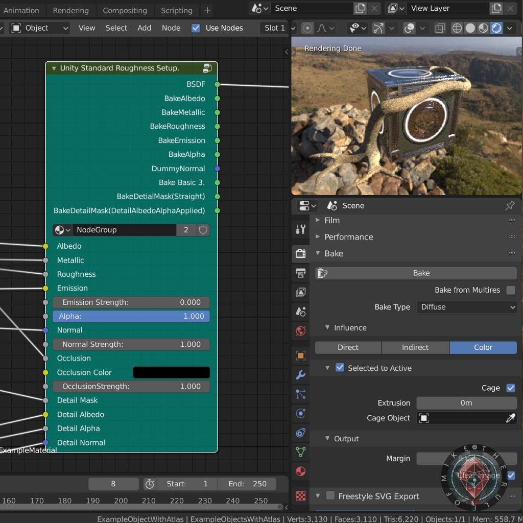 EASY Blender to Unity workflow start file. preview image 5
